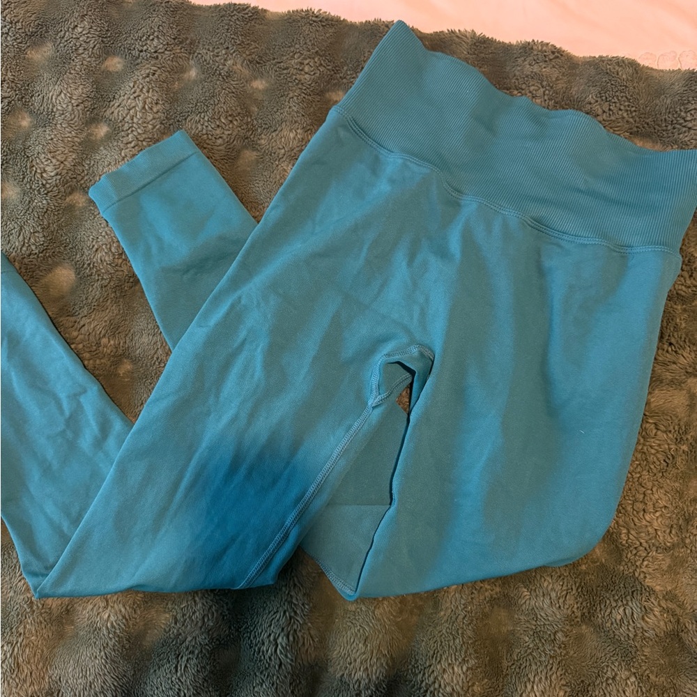 Womens Teal Leggings